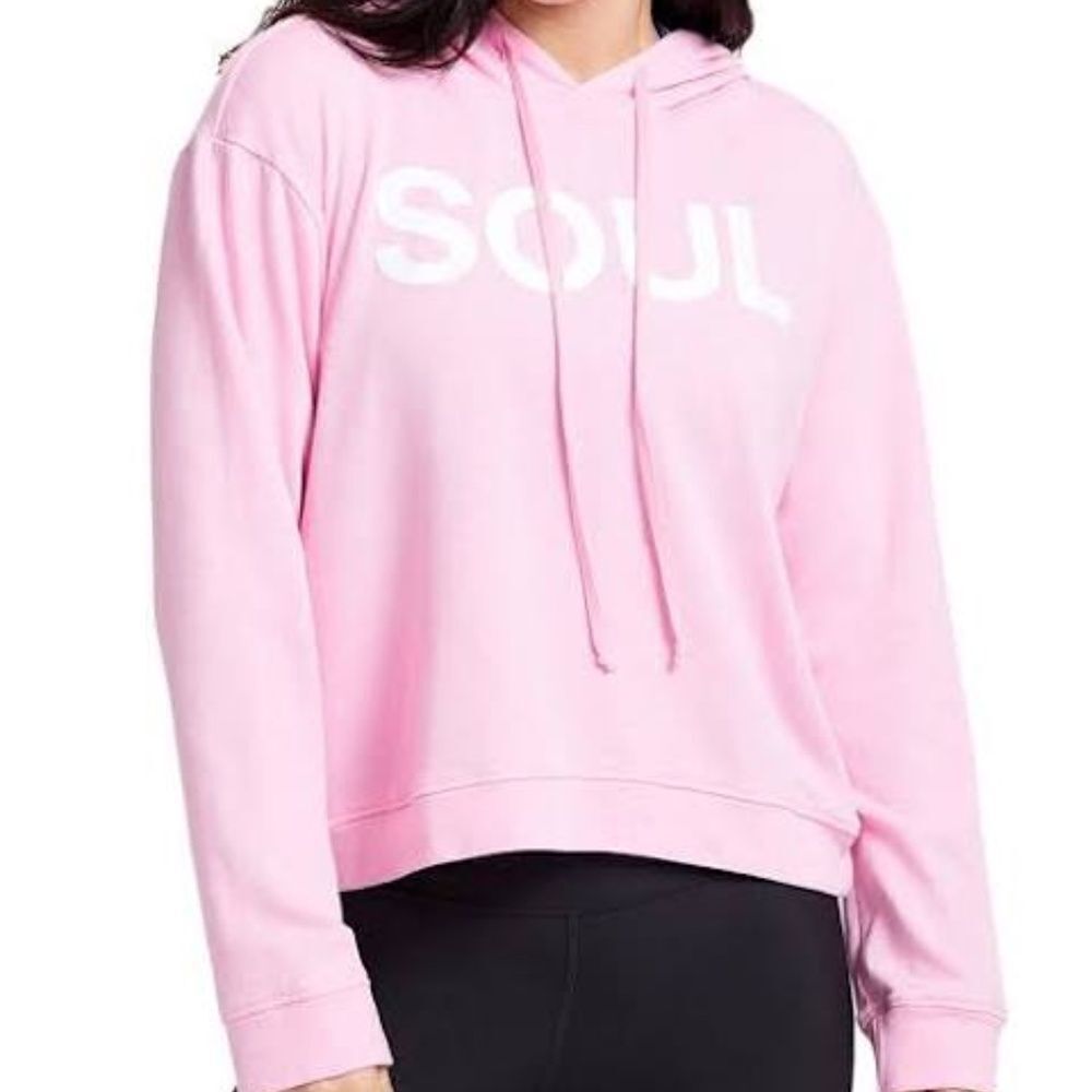 Soul Cycle x Sundry sugar plum soul hoodie pink S